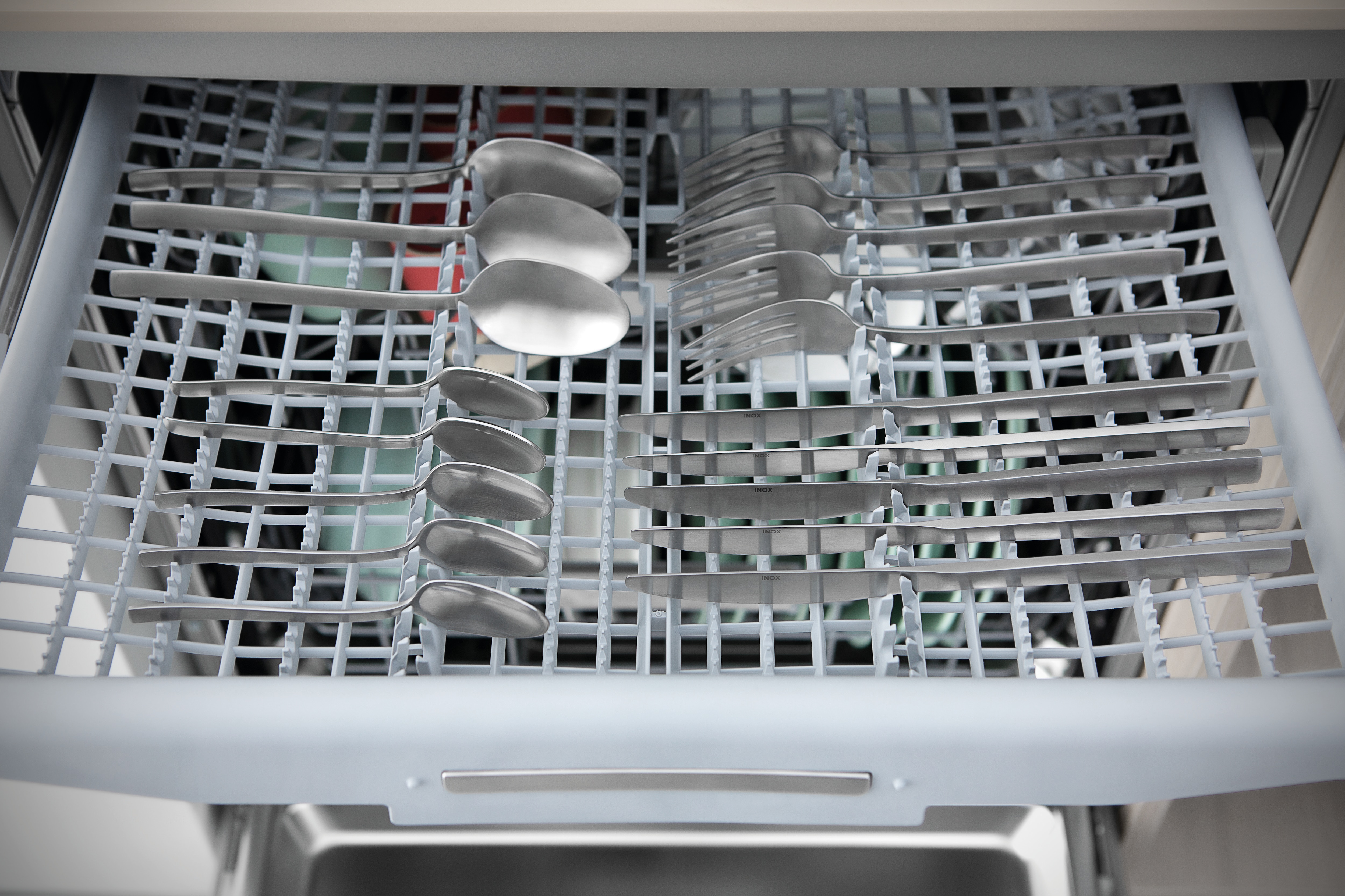 Lavavajillas Indesit 14 servicios, Bandeja Cubiertos, 60 cm - DFO 3T133 A F X Inox-19