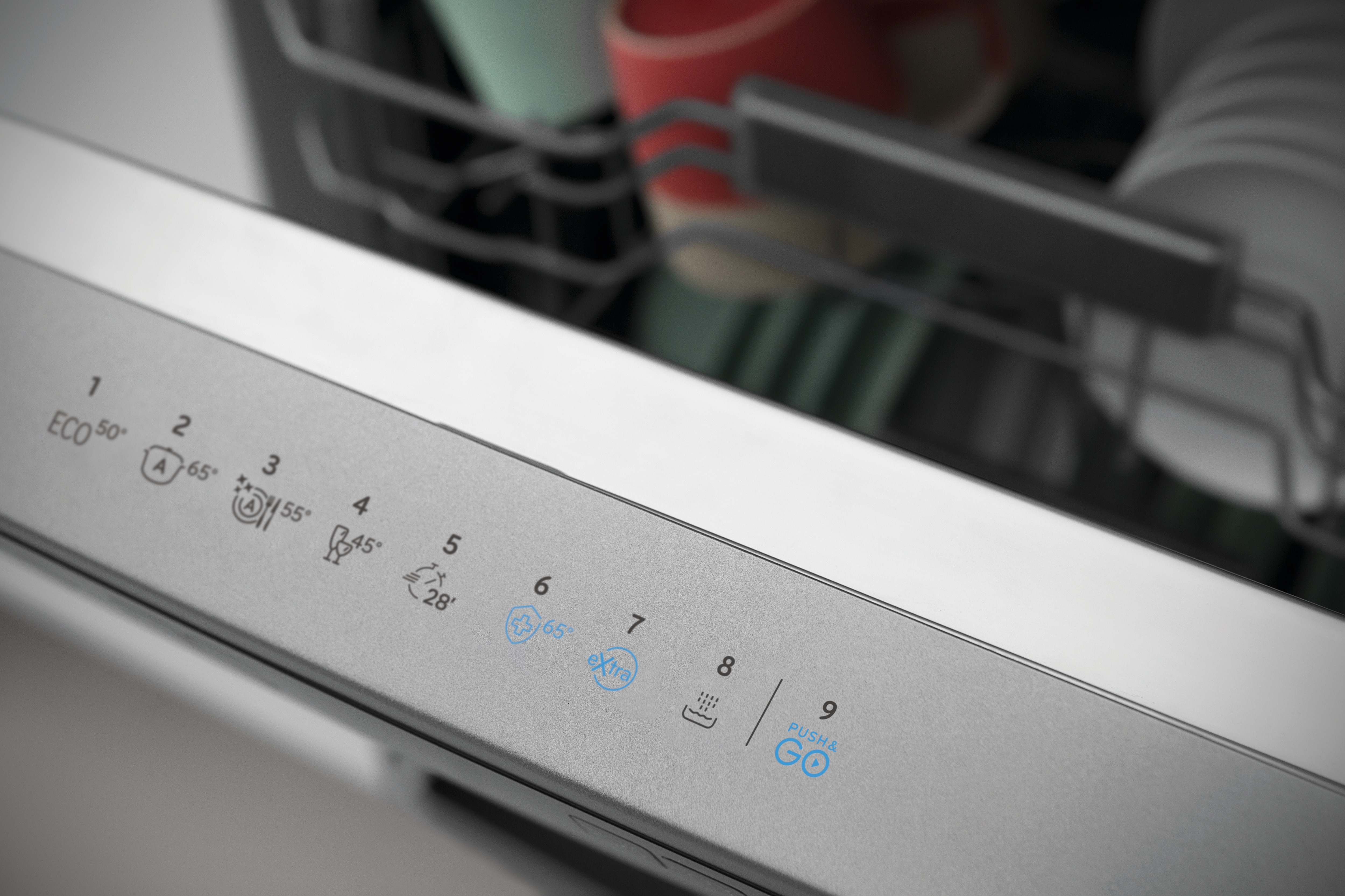 Lavavajillas Indesit 14 servicios, Bandeja Cubiertos, 60 cm - DFO 3T133 A F X Inox-22
