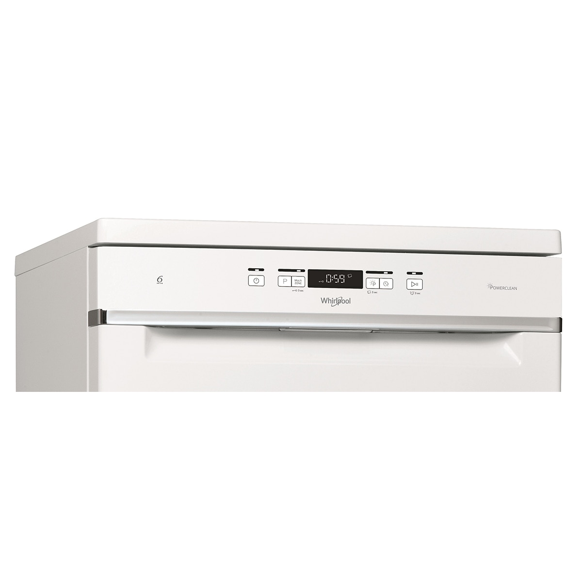 Lavavajillas Whirlpool 14 servicios, 8 programas, 60 cm - WFC 3C42 P Blanco-4