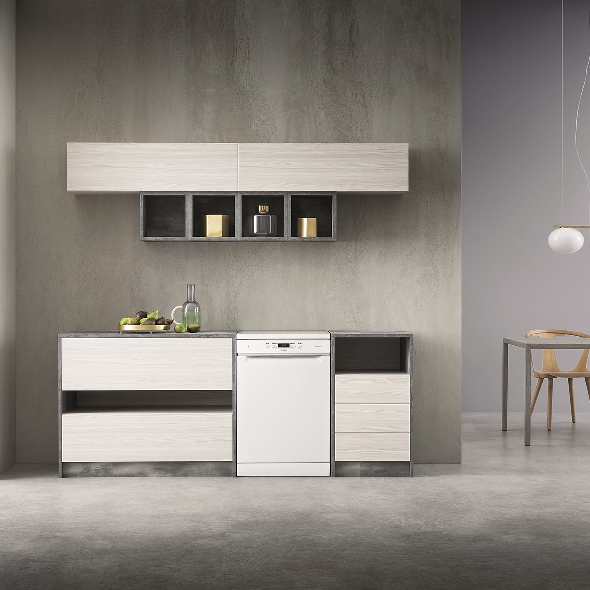 Lavavajillas Whirlpool 14 servicios, 8 programas, 60 cm - WFC 3C42 P Blanco-5