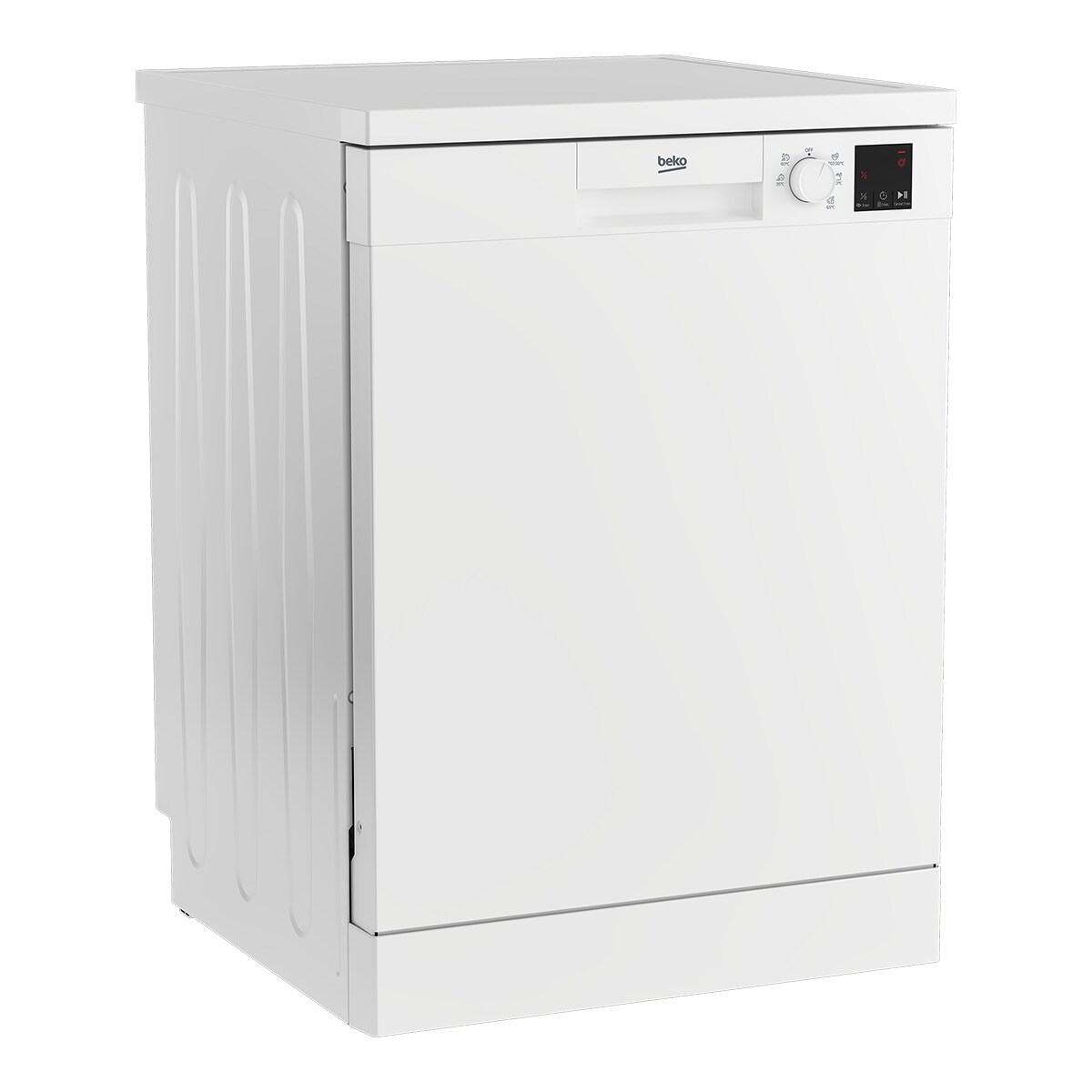 Lavavajillas Beko 13 servicios, 5 programas, 60 cm - DVN05320W Blanco-2