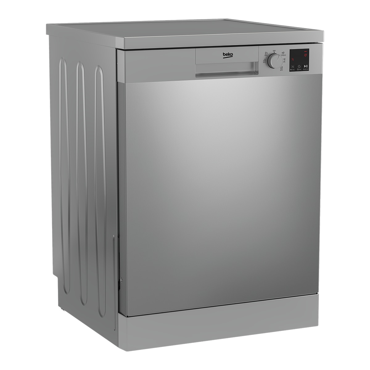 Lavavajillas Beko 13 servicios, 5 programas, 60 cm - DVN05320X Inox-2