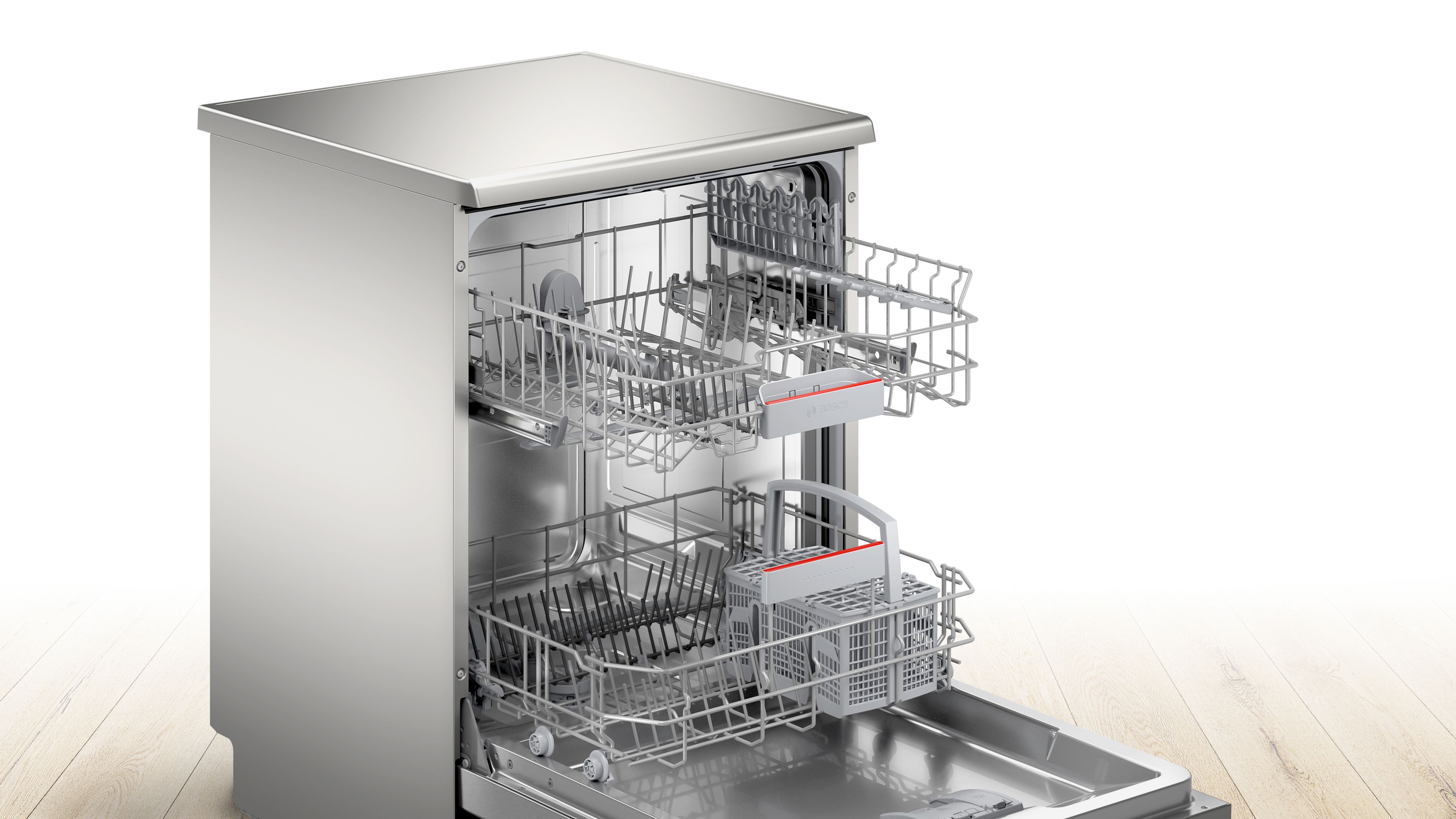 Lavavajillas Bosch 12 servicios, 6 programas, 60 cm - SMS4EKI00E - Acero Inox Acero Inox-2