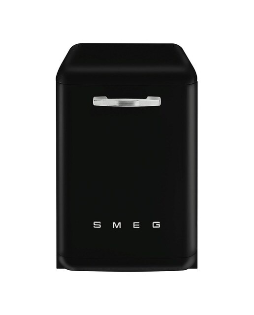 Imagem 0 de Máquina de Lavar Loiça Smeg Anni 50 LVFABBL3 Meia Carga, para 13 Talheres e de 60 cm - Preto Polido