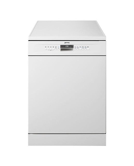 Lavavajillas Smeg 13 servicios, Media carga, 60 cm - LVS254CB - Blanco Blanco-1