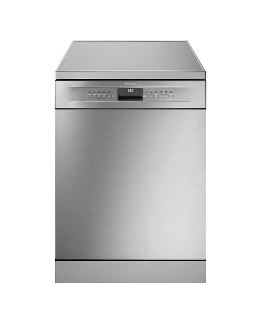 Smeg - Lavavajillas Smeg 13 servicios, Media carga, 60 cm - LVS254CX.