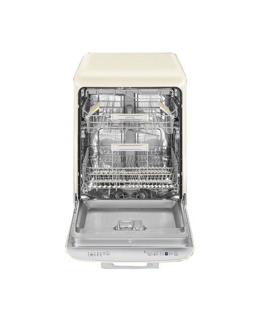 Imagen 3 de Lavavajillas Smeg 13 servicios, 60 cm - LVFABCR3 - Crema Crema