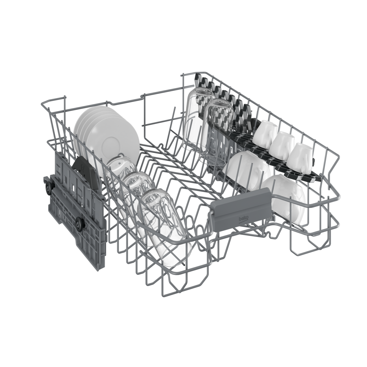 Lavavajillas Beko 10 servicios, programas 6 + 4, 45 cm - BDFS26020XQ Inox-6