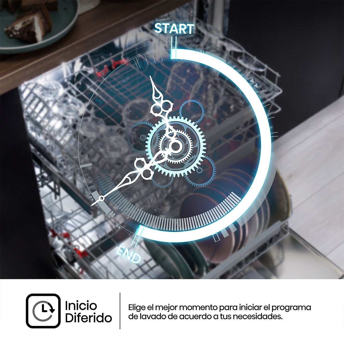 Thumbnail 5 de Hisense HS622E10X lavavajillas 13 servicios, 60 cm