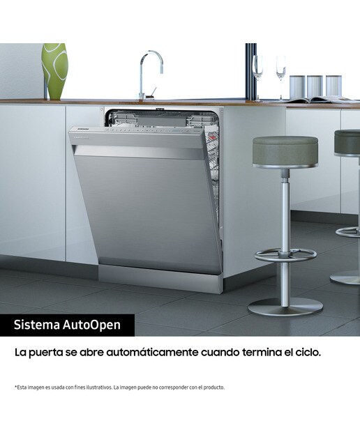 Lavavajillas Samsung 14 servicios, 60 cm - DW60A8060FS/EF - Inox Inox-8