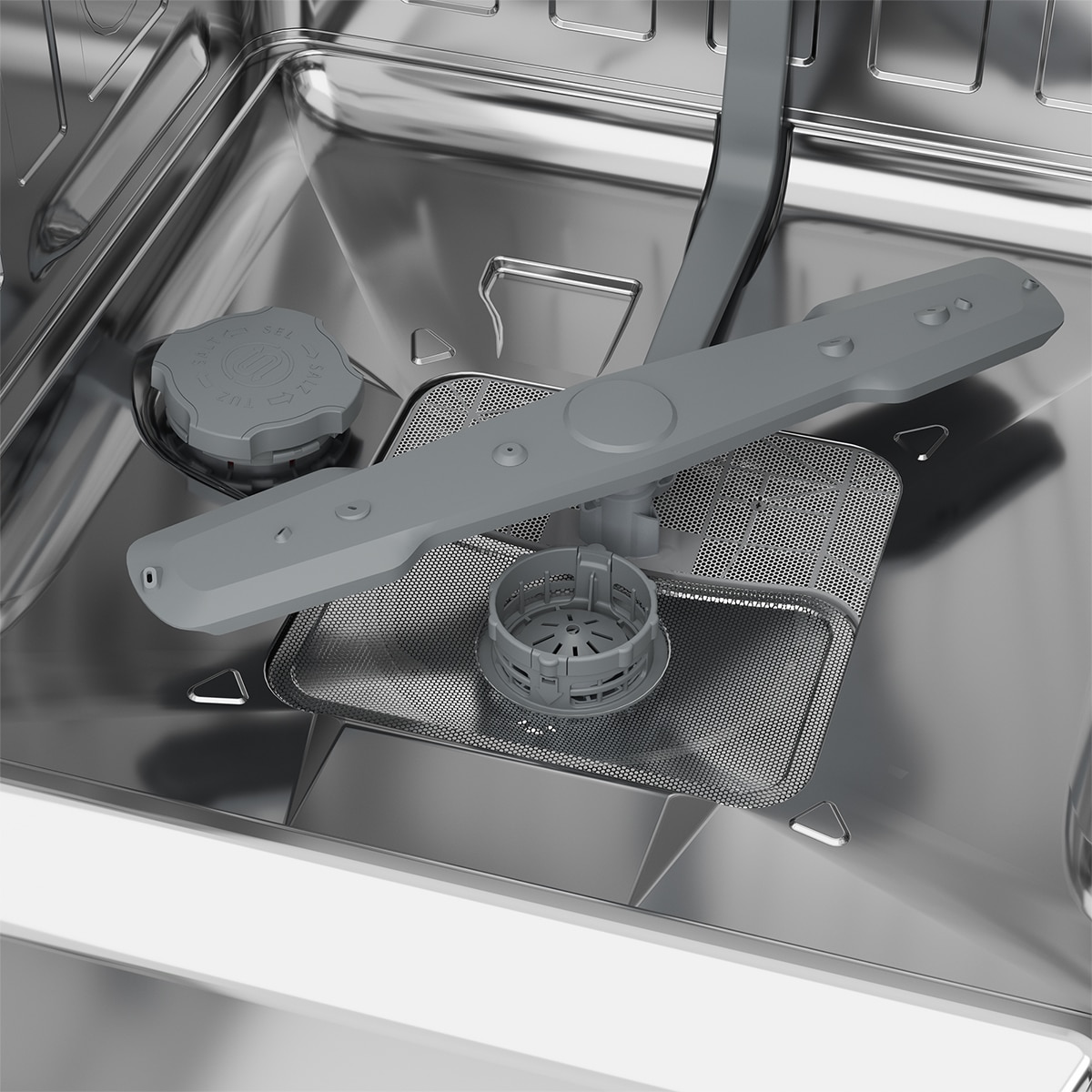 Lavavajillas Beko 14 servicios, 6 programas,  60 cm - BDFN26430X Inox-3