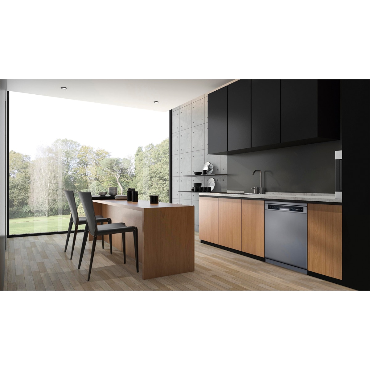 Lavavajillas Midea 12 servicios, 60 cm - MFD60S090X-ES Inox-9