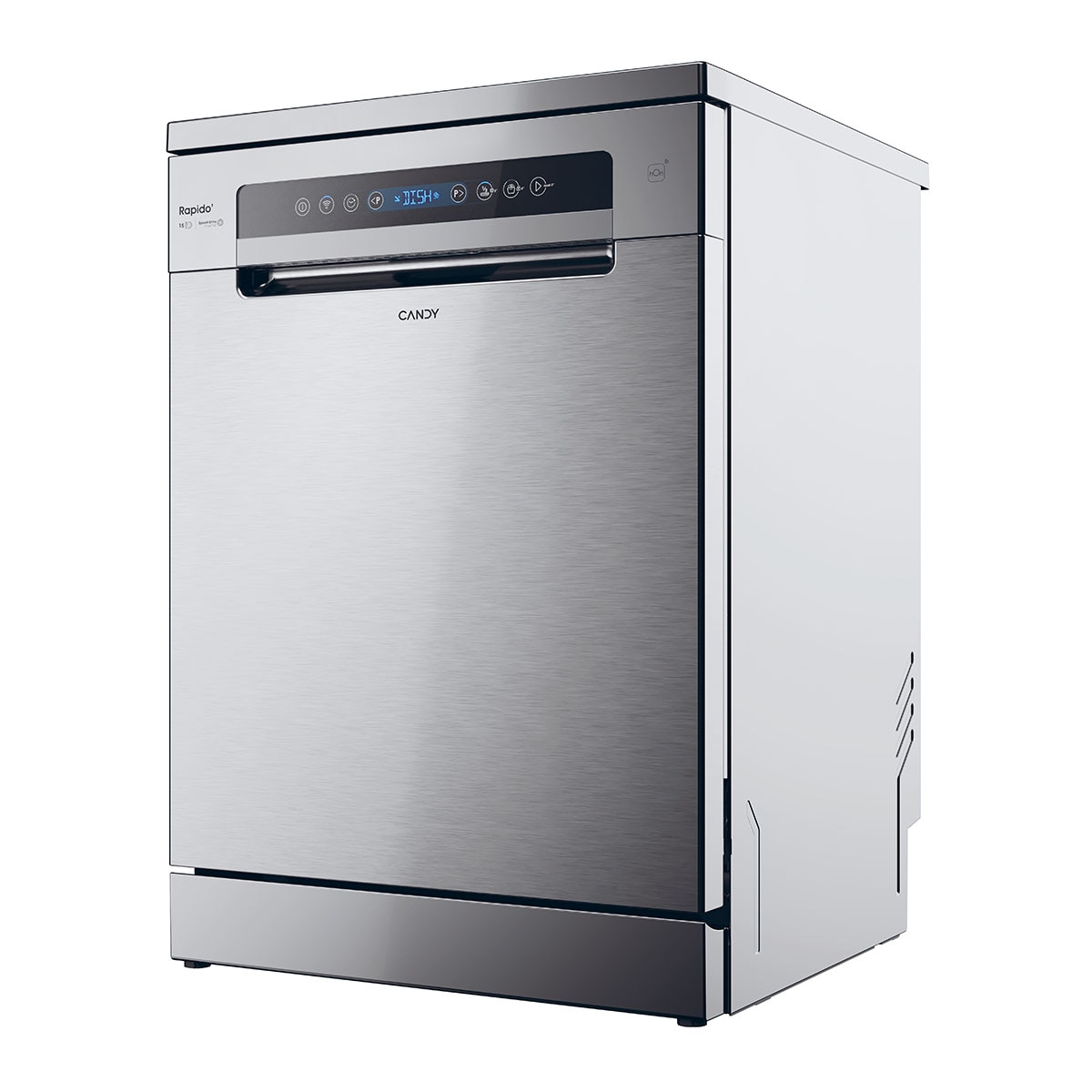 Lavavajillas Candy 15 servicios, 60 cm con WIFI  Rapidó - CF 5C7F1X Inox-6