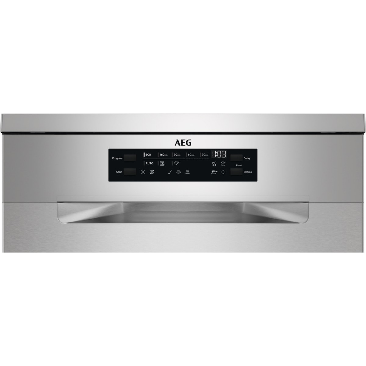 Lavavajillas AEG 14 servicios, Bandeja Cubiertos MaxiFlex, 60 cm - FFB74917ZM Inox-4