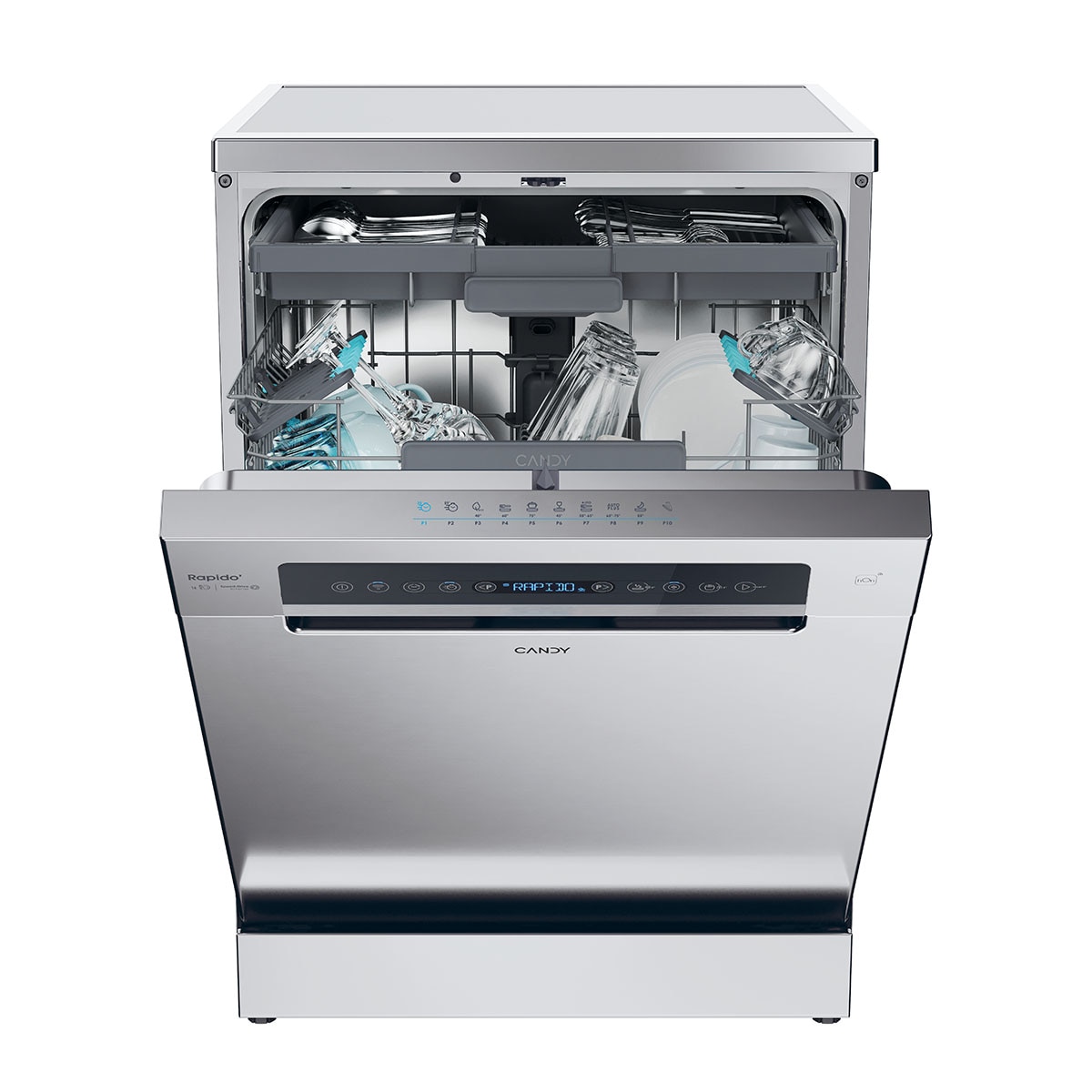 Thumbnail 1 de Candy Lavavajillas 16 Servicios 60cm WiFi RapidÓ CF 6B2S3PSX 🚰