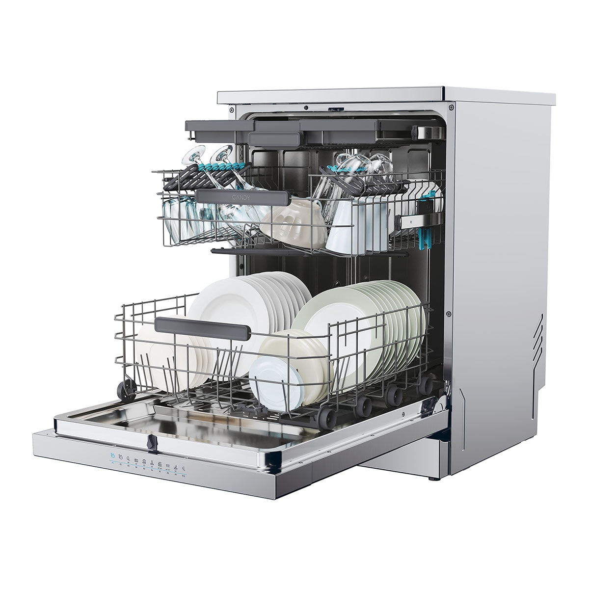Thumbnail 4 de Candy Lavavajillas 16 Servicios 60cm WiFi RapidÓ CF 6B2S3PSX 🚰