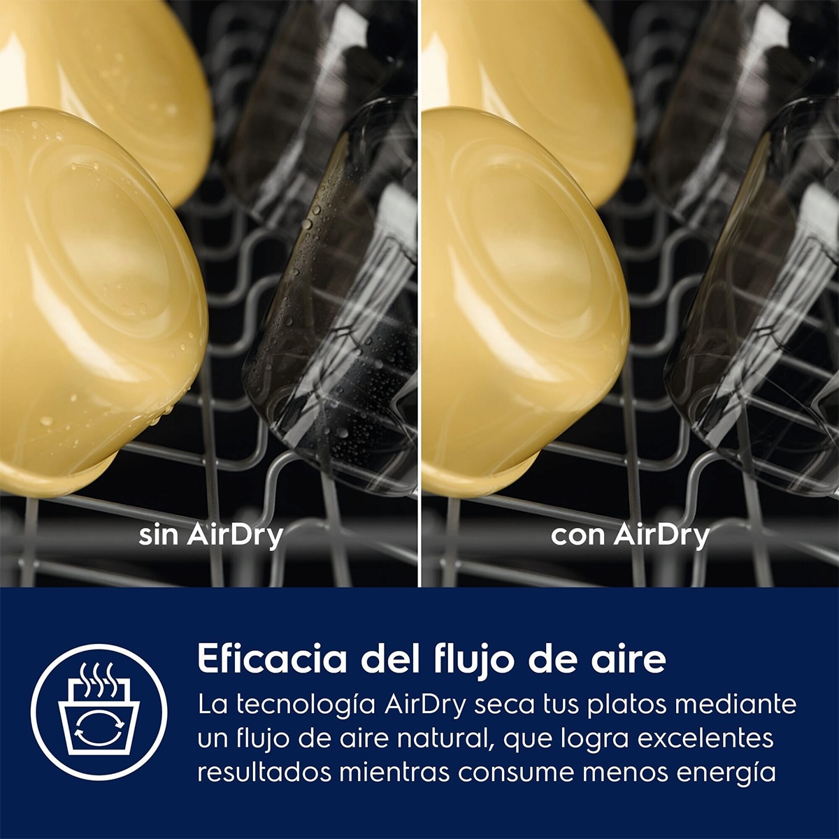 Lavavajillas Electrolux 13 servicios, 60 cm - ESS47420SW - Blanco Blanco-8