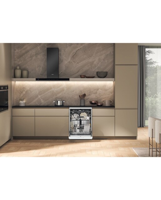 Máquina de Lavar Loiça Whirlpool W7F HP33 A de 15 Conjuntos, 3º Cesto e de 60 cm - Branco Branco-5