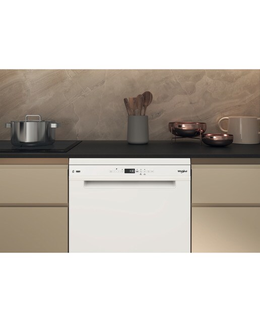 Máquina de Lavar Loiça Whirlpool W7F HP33 A de 15 Conjuntos, 3º Cesto e de 60 cm - Branco Branco-6