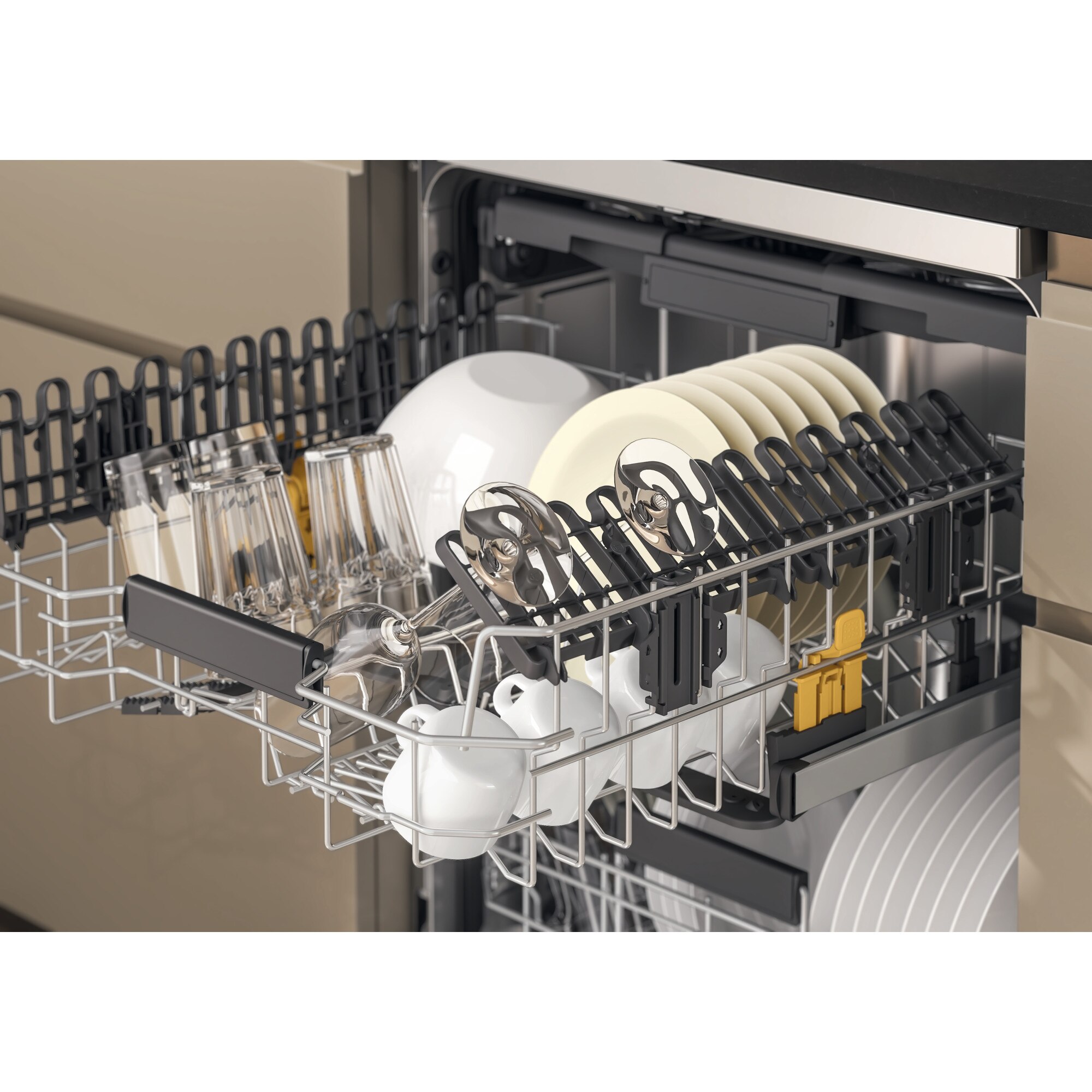 Lavavajillas Whirpool 15 servicios, 3º bandeja, 60 cm - W7F HP33 X Inox-5