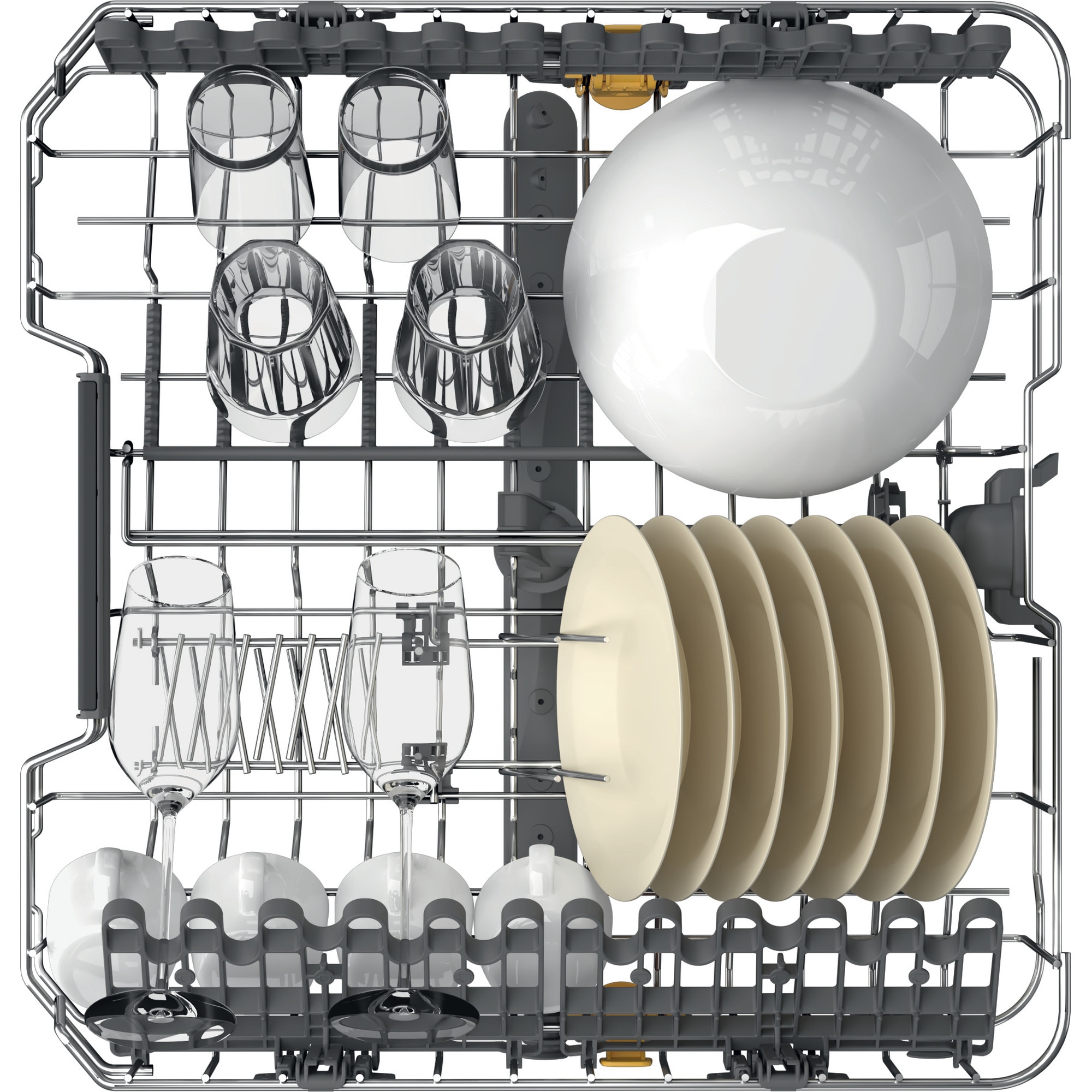 Lavavajillas Whirpool 15 servicios, 3º bandeja, 60 cm - W7F HP33 X Inox-17