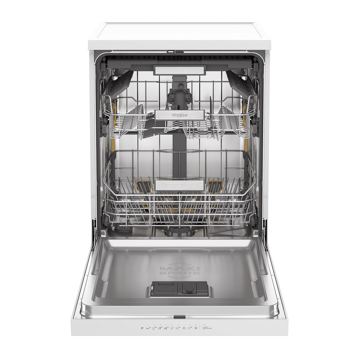 Máquina de Lavar Loiça Whirlpool W7F HP43 de 15 Conjuntos 3º Cesto e de 60 cm - Branco Branco-5