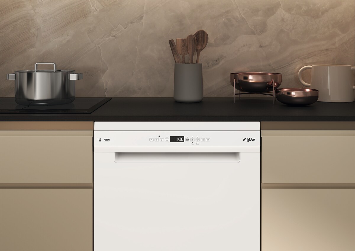 Máquina de Lavar Loiça Whirlpool W7F HP43 de 15 Conjuntos 3º Cesto e de 60 cm - Branco Branco-11