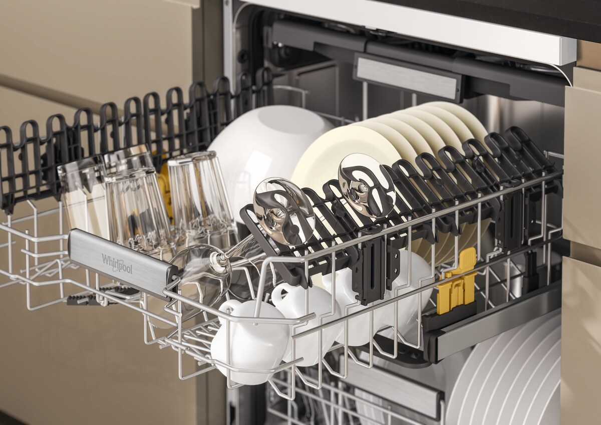 Máquina de Lavar Loiça Whirlpool W7F HP43 de 15 Conjuntos 3º Cesto e de 60 cm - Branco Branco-12