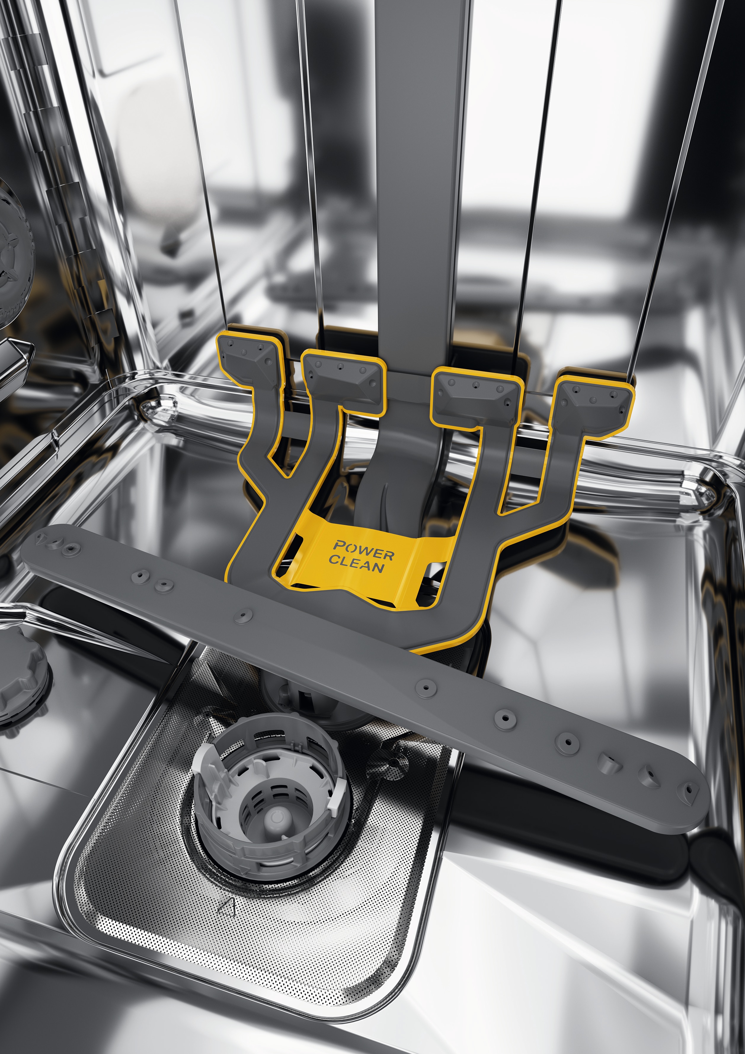 Máquina de Lavar Loiça Whirlpool W7F HP43 de 15 Conjuntos 3º Cesto e de 60 cm - Branco Branco-14