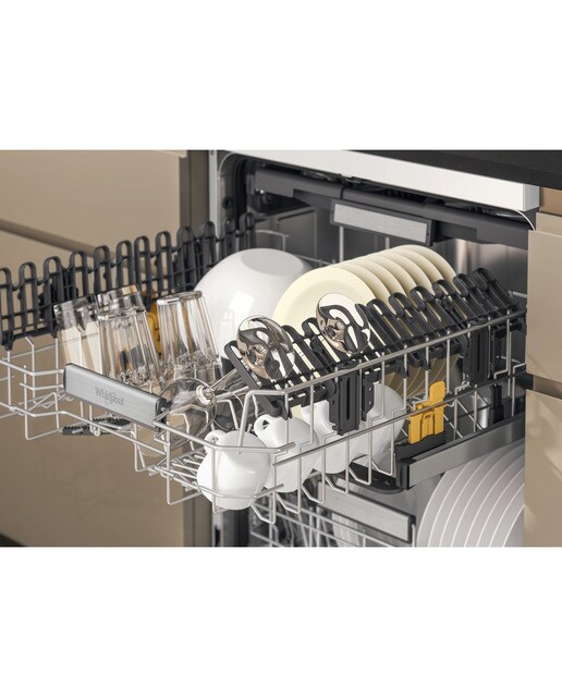 Máquina de Lavar Loiça Whirlpool W7F HS41 de 15 Conjuntos, 3ª Bandeja e de 60 cm - Branco Branco-6