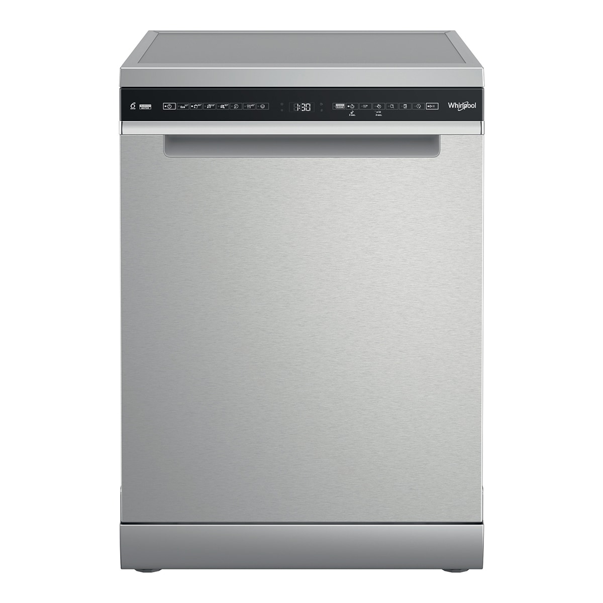 Máquina de Lavar Loiça Whirlpool W7F HS41 X de 15 Conjuntos 3º Cesto e de 60 cm - Inox Inox-1