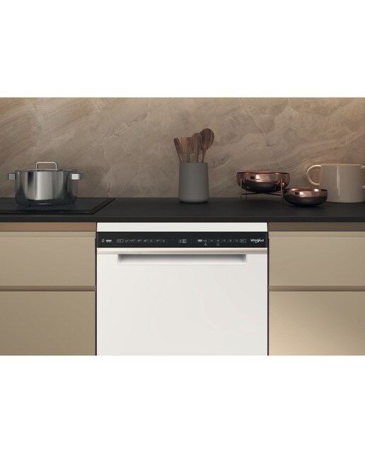 Lavavajillas Whirpool 15 servicios, Bandeja de cubiertos, 60 cm - W7F HS51 Blanco-6