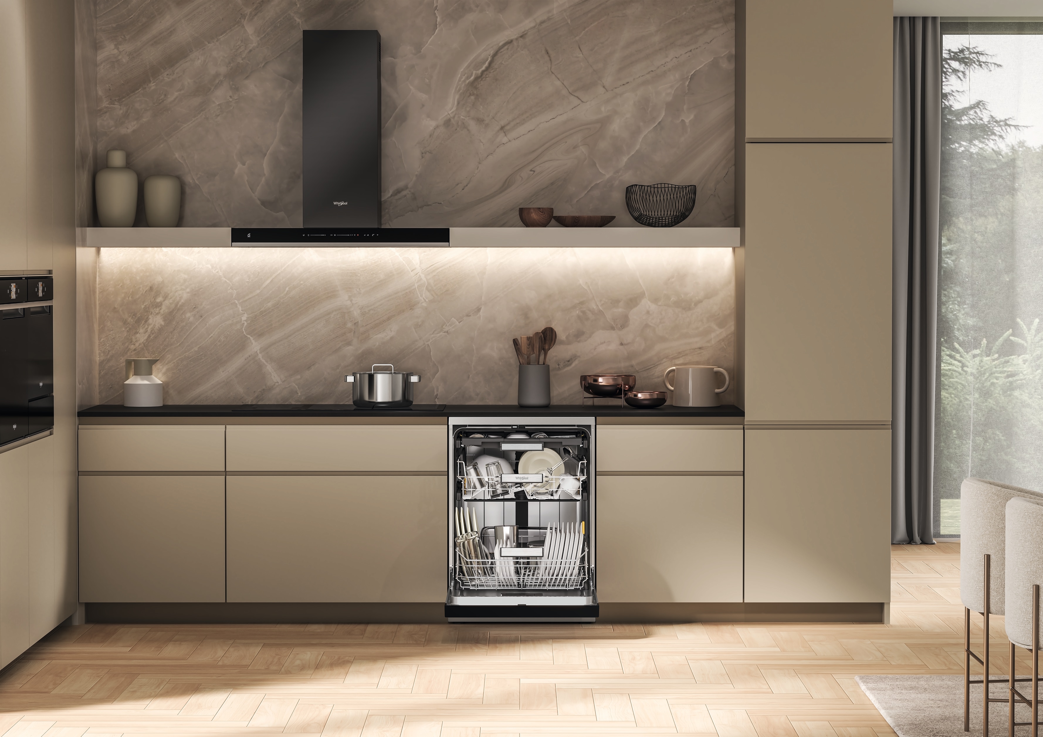 Lavavajillas Whirpool 15 servicios, 3º bandeja, 60 cm - W7F HS51 X Inox-26