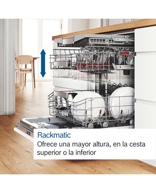 Máquina de Lavar Loiça Bosch Serie 4 SMS4EMI06E Home Connect, 3ª Gaveta de 14 Conjuntos e de 60 cm - Inox Look Aço inoxidável-5