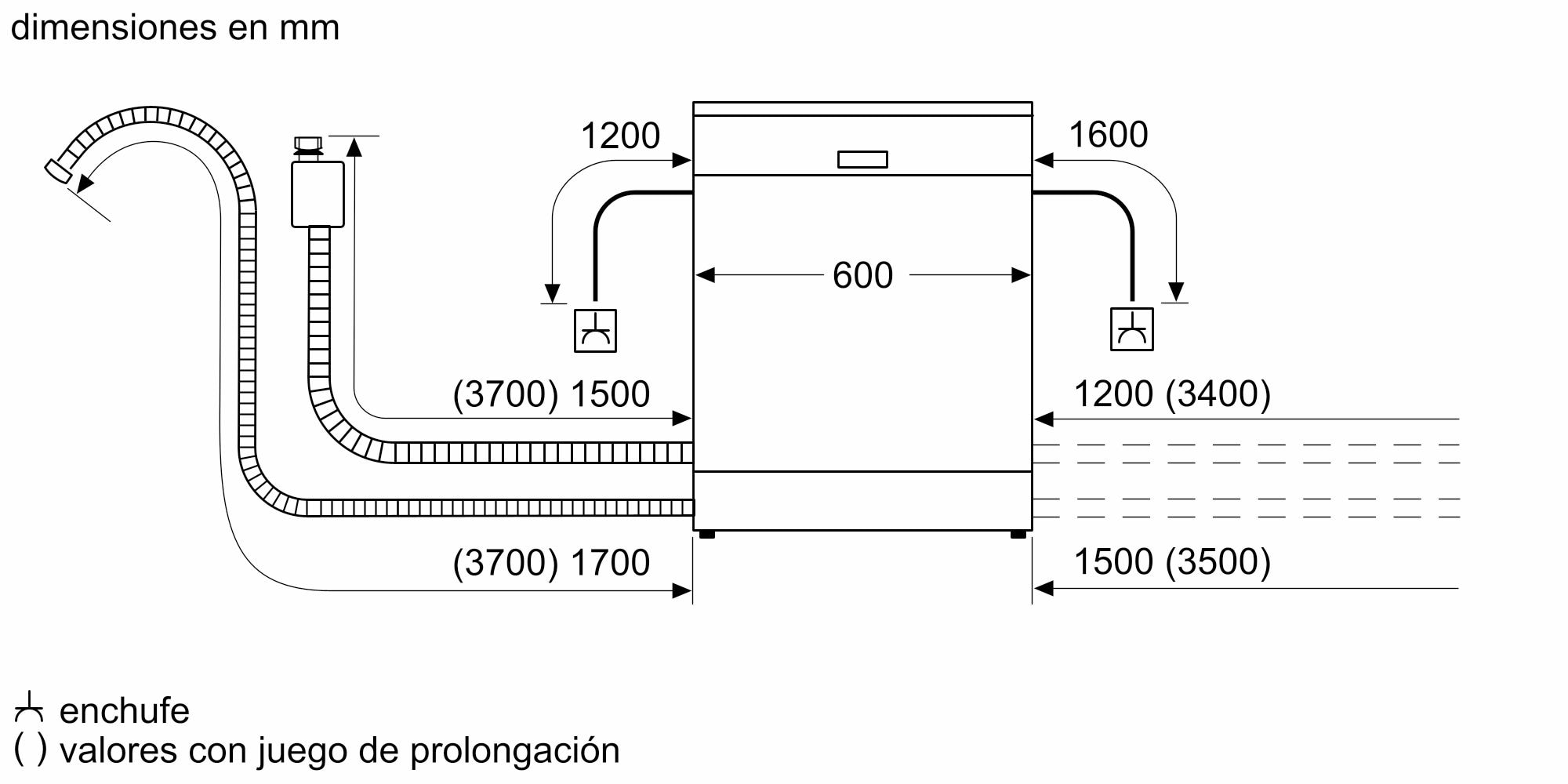Máquina de Lavar Loiça Bosch Serie 4 SMS4EMI06E Home Connect, 3ª Gaveta de 14 Conjuntos e de 60 cm - Inox Look Aço inoxidável-10