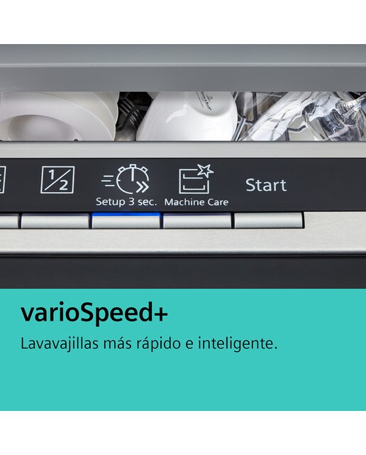 Lavavajillas Siemens 14 servicios, Bandeja Cubiertos , 60 cm - SN23EW03ME - Blanco Blanco-8