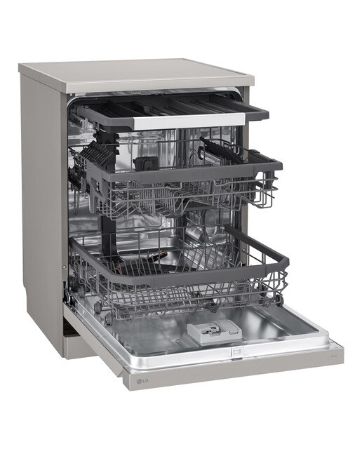 Lavavajillas LG 14 servicios, 60 cm, con bandeja para cubiertos - DF355FP - Inox antihuellas Inox antihuellas-10
