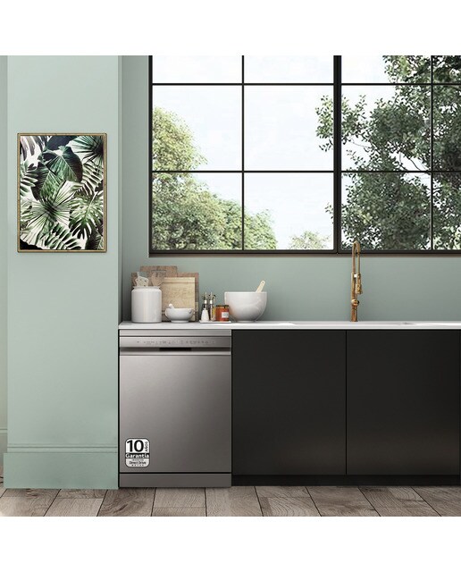 Lavavajillas LG 14 servicios, 60 cm, con bandeja para cubiertos - DF355FP - Inox antihuellas Inox antihuellas-13