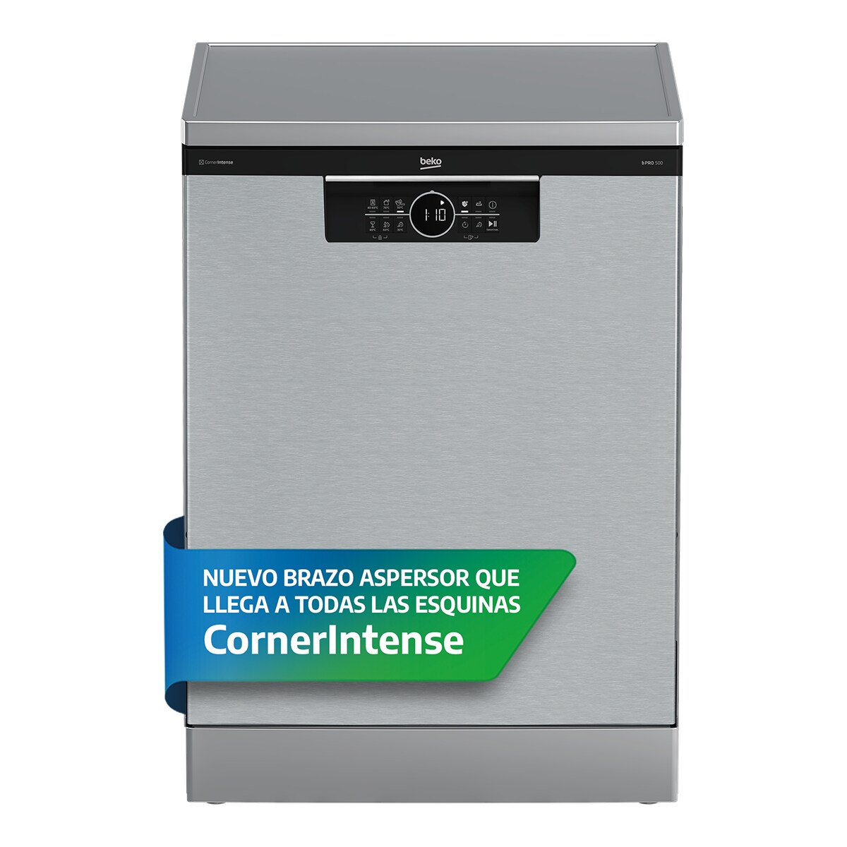 Lavavajillas Beko 14 servicios,  60 cm - BDFN26440XC Inox-3