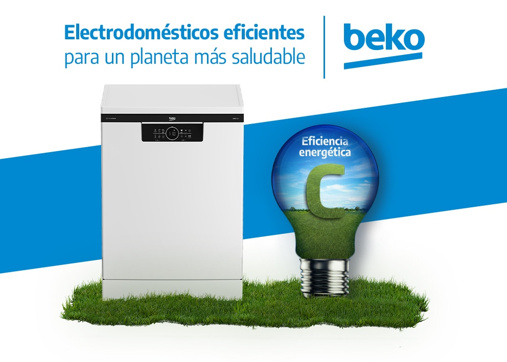 Lavavajillas Beko 14 servicios, 60 cm - BDFN26440WC Blanco-13