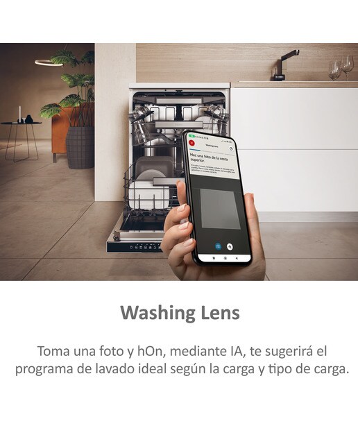 Lavavajillas Haier 15 servicios, 60 cm, 3º bandeja, con WIFI I-PRO SHINE - XF 5C4M1W Blanco-7