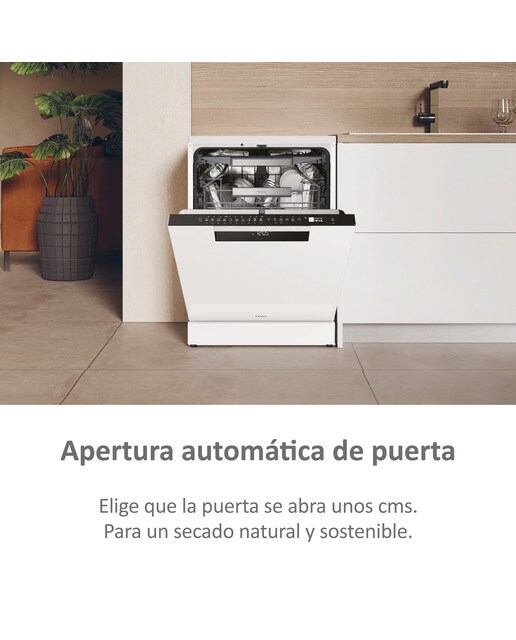 Lavavajillas Haier 15 servicios, 60 cm, 3º bandeja, con WIFI I-PRO SHINE - XF 5C4M1W Blanco-9