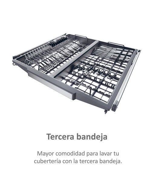Lavavajillas Haier 15 servicios, 60 cm, 3º bandeja, con WIFI I-PRO SHINE - XF 5C4M1W Blanco-11