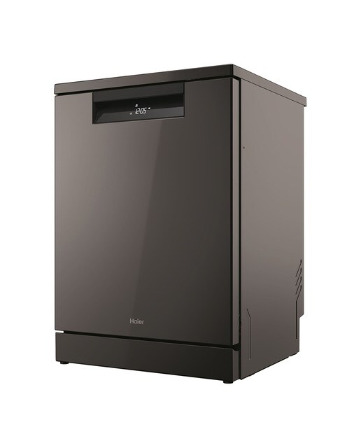 Máquina de Lavar Loiça Haier Loiça I-Pro Shine Série 5 XF 6B0M3PDA 3ª Bandeja, de 16 Conjuntos e de 60 cm - Antracite Antracite-2