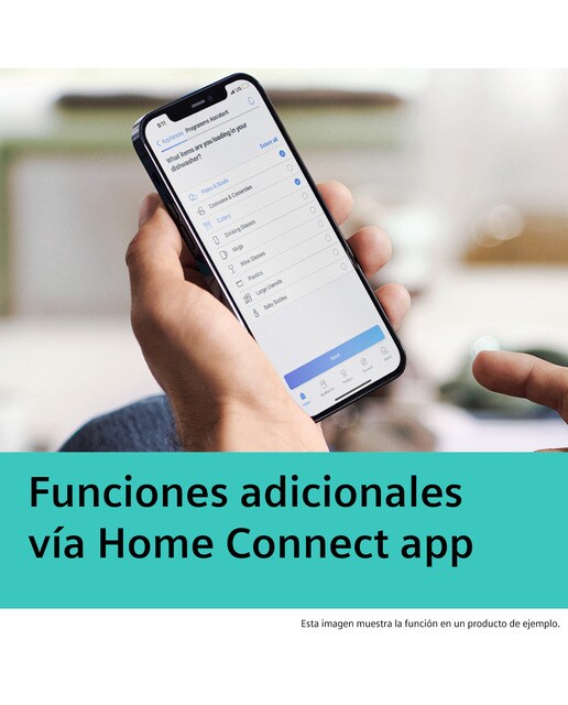 Imagen 13 de Lavavajillas Siemens 14 servicios, Bandeja Cubiertos, 60 cm iQ500 -SN25ZI08CE - Acero inoxidable antihuellas Acero inoxidable antihuellas