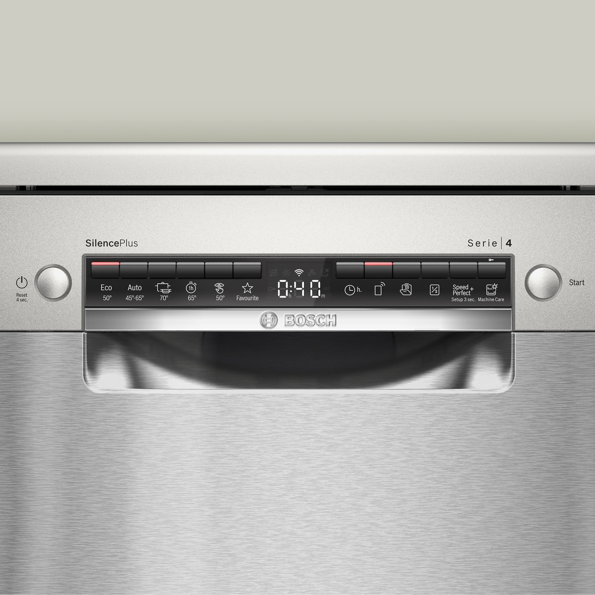 Lavavajillas Bosch 13 servicios, 60 cm - SMS4EKI06E Acero Inox-4