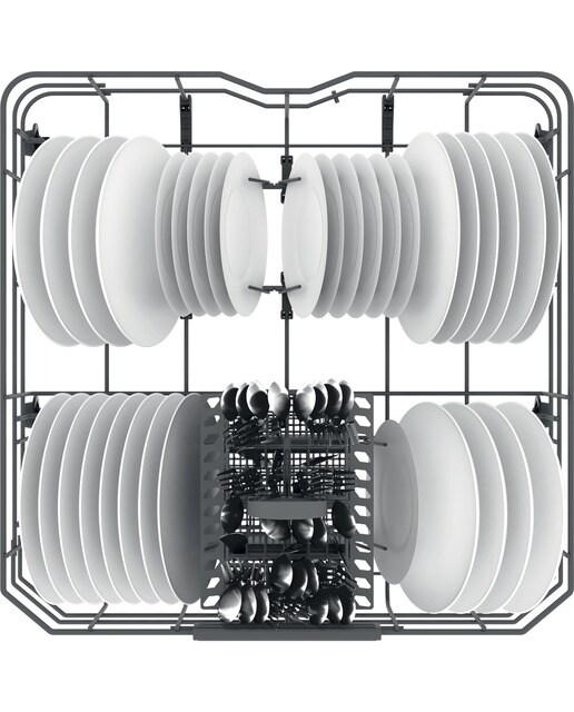 Lavavajillas Whirlpool 14 servicios, 60 cm - WFC 3C34 Blanco-9