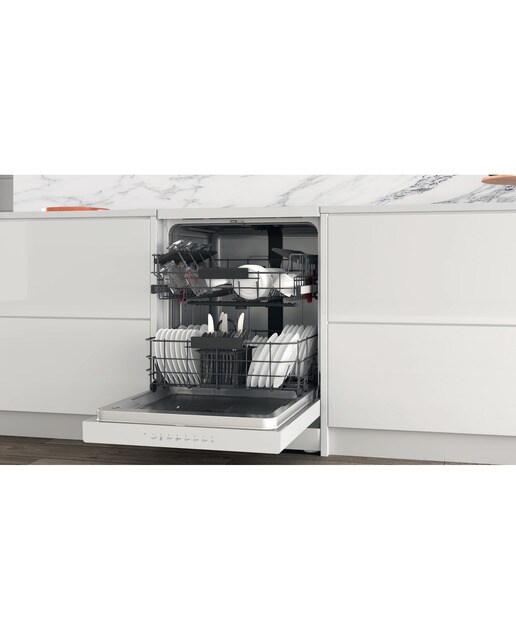 Lavavajillas Whirlpool 14 servicios, 60 cm - WFC 3C34 Blanco-17