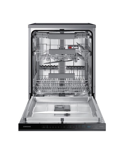 Lavavajillas Samsung 14 servicios, Bandeja Cubiertos, 60 cm - DW60A8050FB/ET - Negro mate Negro mate-4