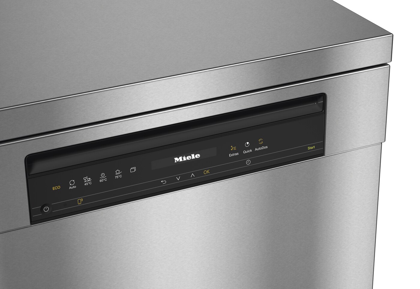 Máquina de Lavar Loiça Miele G7600SCEDSTCLST AutoDos com PowerDisk de 14 Conjuntos e de 60 cm - Inox CleanSteel Inox-4